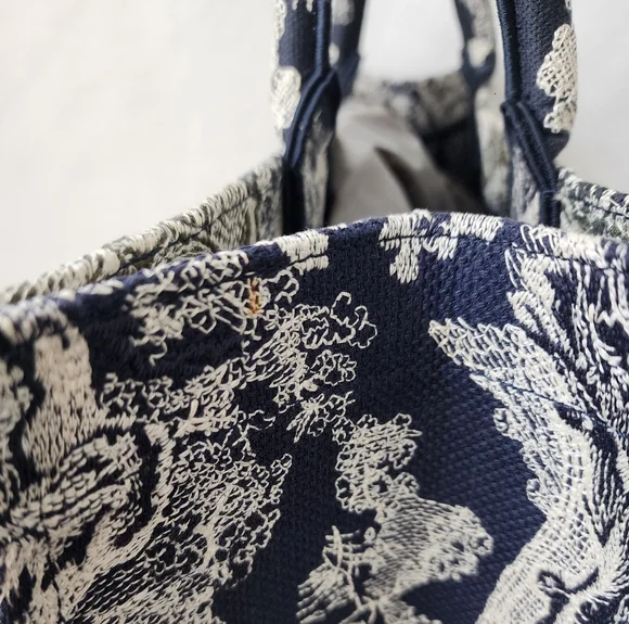 Auth Dior Book Tote Large Bag - Picture 6 of 14